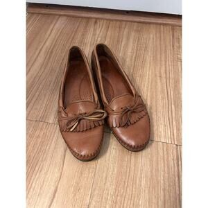 Dexter USA Comfort Leather Upper Leather Lining Tassel Shoes Size 8